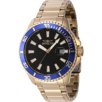 Đồng hồ nam Invicta Pro Diver Quartz mặt đen 46139 chính hãng
