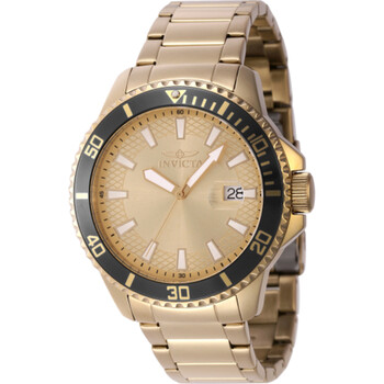Đồng hồ nam Invicta Pro Diver Quartz mặt vàng 46140 chính hãng