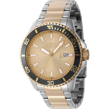 Đồng hồ nam Invicta Pro Diver Quartz 46144 mặt số vàng chính hãng