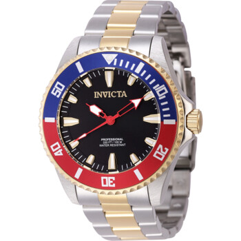 Đồng hồ nam Invicta Pro Diver mặt đen bezel Pepsi 46649 chính hãng