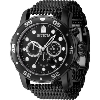 Đồng hồ nam Invicta Pro Diver Chronograph GMT đen 47242 chính hãng