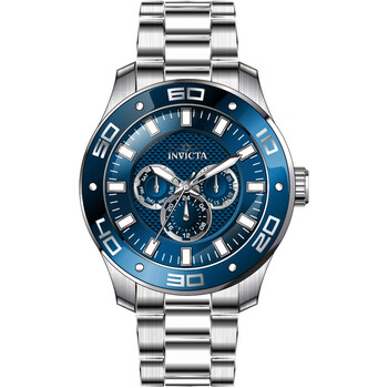 Đồng hồ nam Invicta Pro Diver GMT Quartz mặt xanh 45757 chính hãng