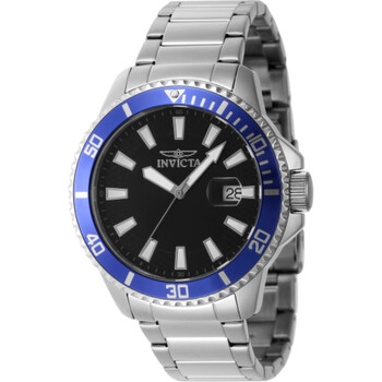 Đồng hồ nam Invicta Quartz mặt đen 46076 chính hãng
