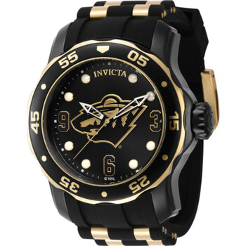 Đồng hồ nam Invicta quartz mặt đen Minnesota Wild 42317 chính hãng