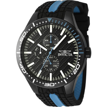 Đồng hồ Nam Invicta Racing GMT Quartz Mặt Đen 47555 chính hãng