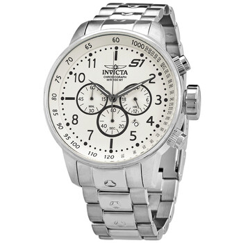 Đồng hồ nam Invicta S1 Rally Chronograph mặt số kem 23077 chính hãng