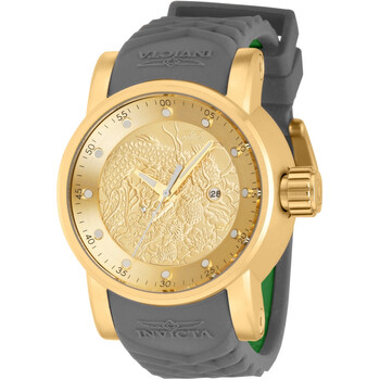 Đồng hồ nam Invicta S1 Rally Dragon Quartz mặt vàng 41149 chính hãng