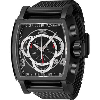 Đồng hồ nam Invicta S1 Rally Chronograph 46010 mặt đen chính hãng