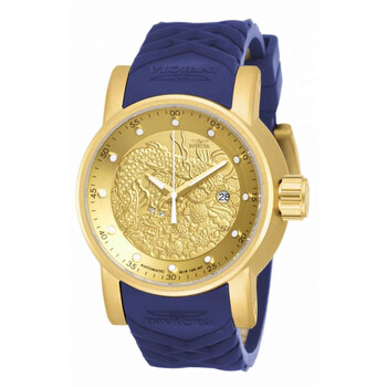 Đồng hồ Nam Invicta S1 Rally Automatic mặt vàng 18215 chính hãng