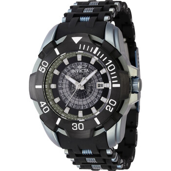 Đồng hồ nam Invicta Sea Spider 44130 mặt đen trong suốt chính hãng