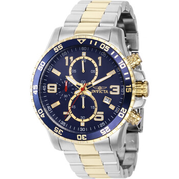 Đồng hồ nam Invicta Specialty Chronograph mặt xanh 36984 chính hãng