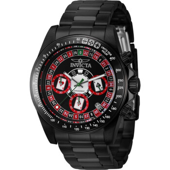 Đồng hồ nam Invicta Speedway Roulette GMT mặt đen 44646 chính hãng