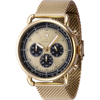 Đồng hồ nam Invicta Speedway Zager Chronograph mặt vàng 47360 chính hãng