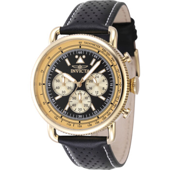 Đồng hồ nam Invicta Speedway Zager 47366 mặt đen chính hãng