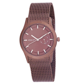Đồng hồ nam Johan Eric Agerso mặt nâu JE1300-05-005 chính hãng