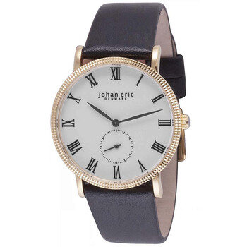 Đồng hồ nam Johan Eric Holstebro mặt trắng JE-H1000-09-001 chính hãng