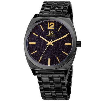 Đồng hồ nam Joshua And Sons JX122BK mặt đá sa thạch chính hãng