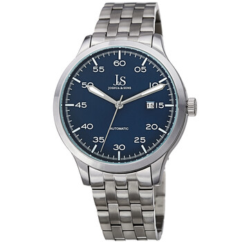 Đồng hồ nam Joshua And Sons Quartz mặt xanh JX149SSBU chính hãng