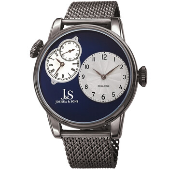 Đồng hồ nam Joshua And Sons JX154GNBU mặt xanh quartz chính hãng