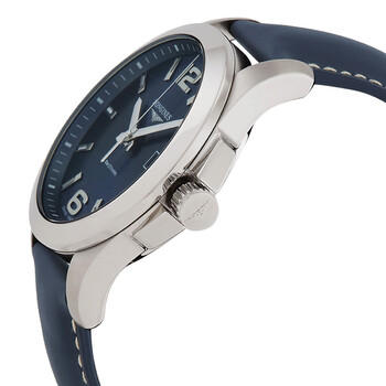 Đồng hồ nam Longines Conquest Quartz mặt xanh L3.759.4.96.0 chính hãng