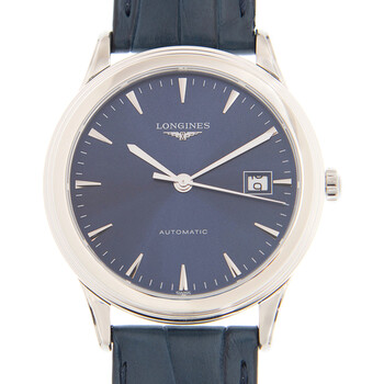 Đồng hồ nam Longines Flagship Automatic mặt xanh L49744922 chính hãng