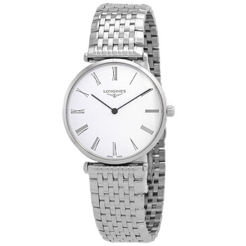Đồng hồ nam Longines La Grande Quartz mặt trắng L4.866.4.11.6 chính hãng