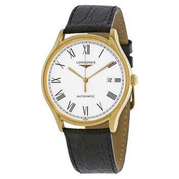 Đồng hồ Nam Longines Lyre Automatic Mặt Trắng L49602112 chính hãng
