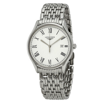 Đồng hồ nam Longines Lyre mặt trắng L4.859.4.11.6 chính hãng