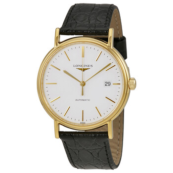 Đồng hồ Nam Longines Presence Automatic Mặt Trắng L49212122 chính hãng