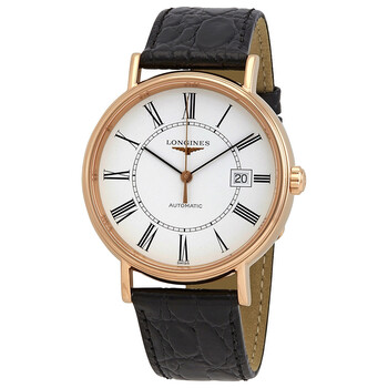 Đồng hồ nam Longines Presence Automatic mặt trắng L4.922.1.11.2 chính hãng