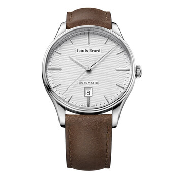 Đồng hồ nam Louis Erard Heritage Automatic mặt bạc 69287AA21.BVA01 chính hãng