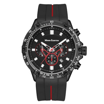 Đồng hồ nam mặt đen Mann Egerton ME0021 chính hãng