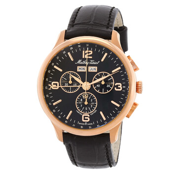 Đồng hồ Nam Mathey-Tissot Edmond 5040F Quartz Mặt Đen chính hãng