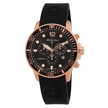 Đồng hồ nam Mathey-Tissot Lagoon Chronograph mặt đen H123CHPLN chính hãng