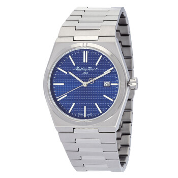 Đồng hồ nam Mathey-Tissot Zoltan Quartz mặt xanh H117ABU chính hãng