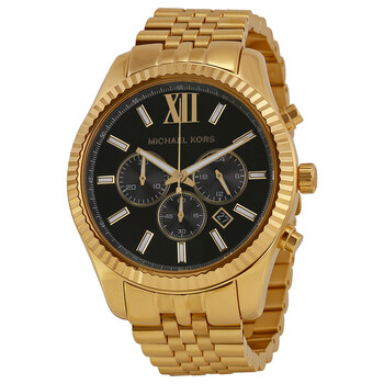 Đồng hồ nam Michael Kors Lexington MK8286 mặt đen chính hãng