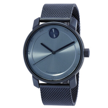 Đồng hồ nam Movado Bold Quartz mặt xanh 3600959 chính hãng