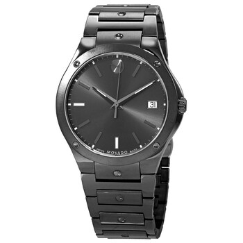 Đồng hồ nam Movado Se Quartz mặt xám 0607515 chính hãng