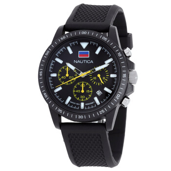 Đồng hồ nam Nautica One Chronograph mặt đen NAPNOS4S4 chính hãng