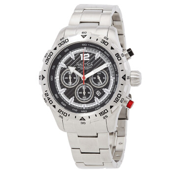 Đồng hồ Nam Nautica NST Chronograph Quartz mặt đen NAPNSS405 chính hãng