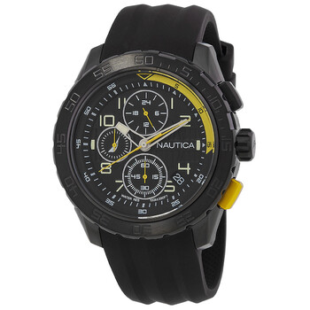Đồng hồ nam Nautica NST 101 Chronograph mặt đen chính hãng