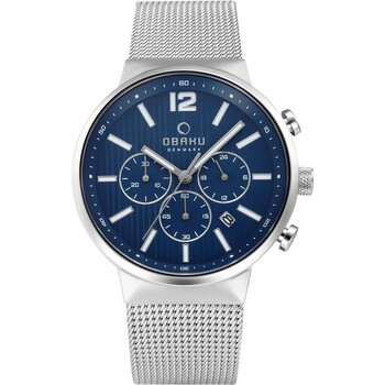 Đồng hồ nam Obaku Storm V180GCCLMC mặt xanh chính hãng