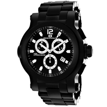 Đồng hồ nam Oceanaut Baccara XL mặt đen OC0828 chính hãng