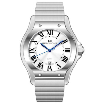 Đồng hồ nam Oceanaut Rayonner mặt số bạc OC1390 chính hãng
