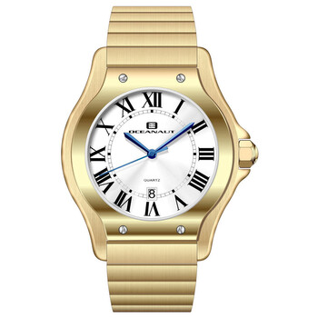 Đồng hồ nam Oceanaut Rayonner mặt số bạc OC1394 chính hãng