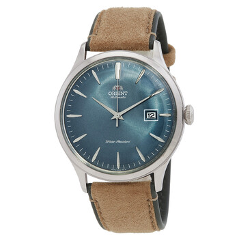 Đồng hồ nam Orient Quartz mặt xanh RA-AC0P03L chính hãng