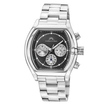 Đồng hồ nam Porsamo Bleu Roman Chronograph mặt đen 1291CROS chính hãng