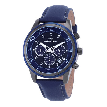Đồng hồ nam Porsamo Bleu Arthur Chronograph mặt xanh 1091DARL chính hãng