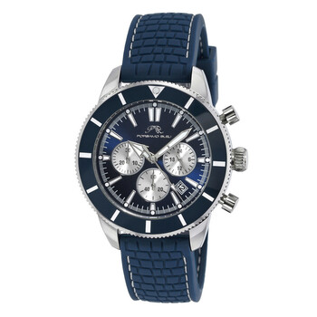 Đồng hồ nam Porsamo Bleu Brandon Chronograph mặt đen 1013BBRR chính hãng