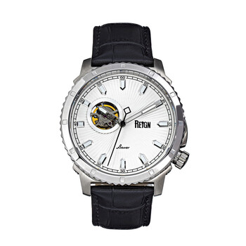 Đồng hồ nam Reign Bauer Automatic mặt trắng REIRN6001 chính hãng